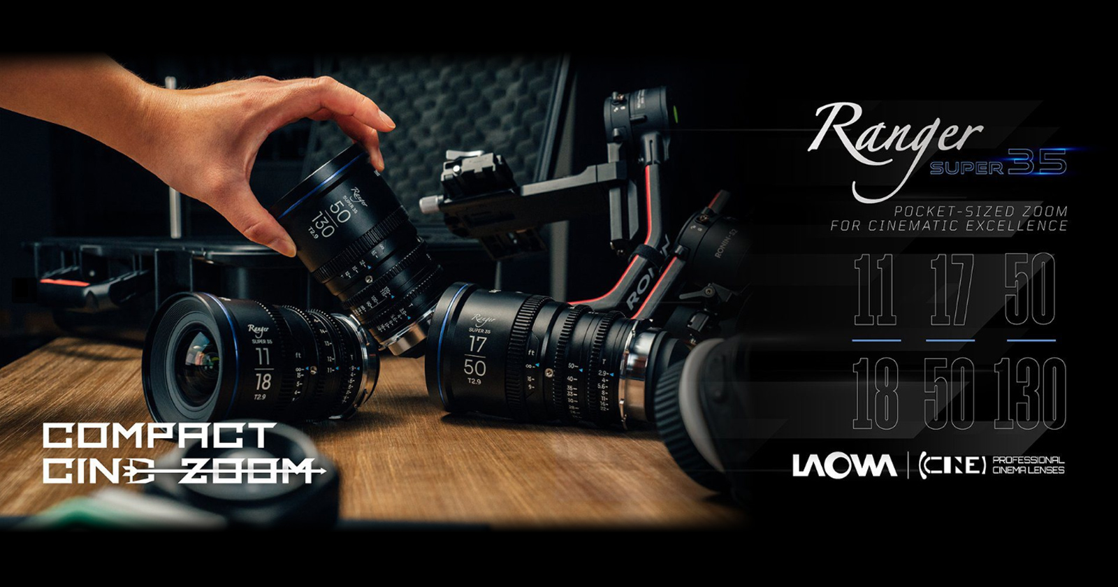 Laowa Ranger S35 Compact Cine Zoom Series